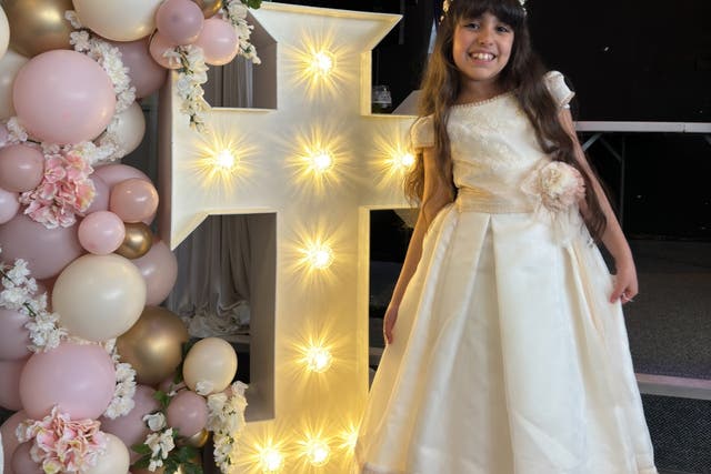 <p>The funeral of Alice da Silva Aguiar, 9, will take place today in Southport </p>