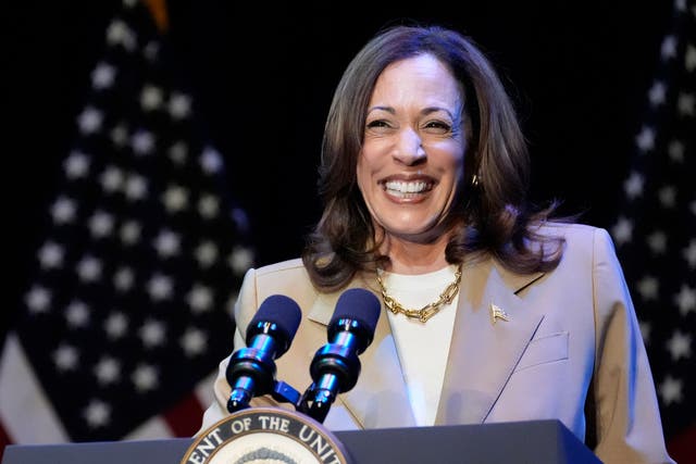 <p>Secret Service accused of breaking into salon as Kamala Harris was speaking at her first in-person fundraiser in Pittsfield, Massachusetts, last month </p>