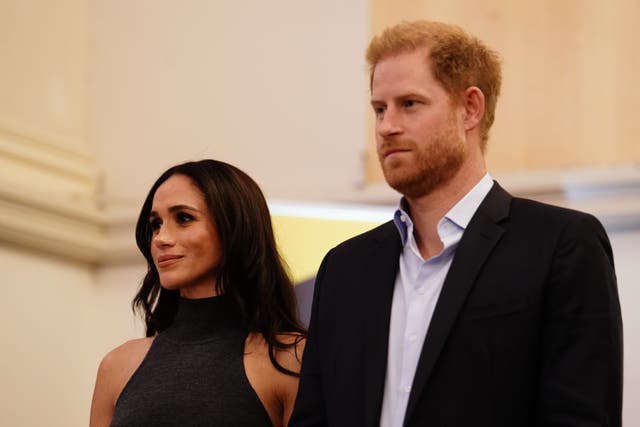 <p>Harry and Meghan </p>