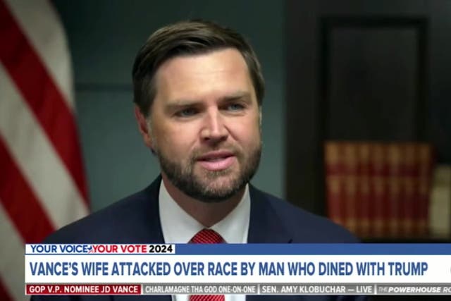 <p>JD Vance issues stern warning: ‘Don’t come after my wife’.</p>