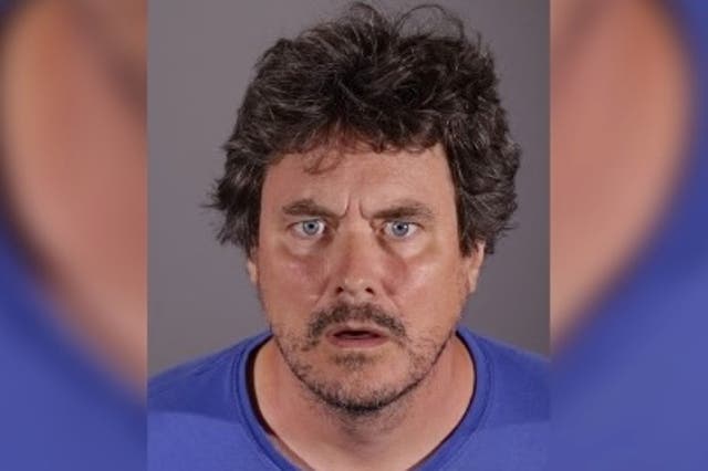 Actor Gabriel Olds, pictured in a booking photo, was arrested on Monday for allegedly sexually assaulting at least three women