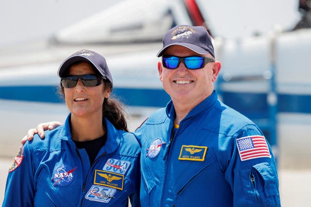 <p>NASA astronauts Sunita Williams and Barry “Butch” Wilmore were originally set to return to Earth from the International Space Station in June</p>