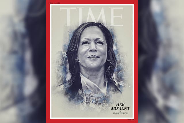 <p>Kamala Harris appears on the next issue of <em>TIME </em>magazine as part of a story titled ‘The Reintroduction of Kamala Harris’</p>