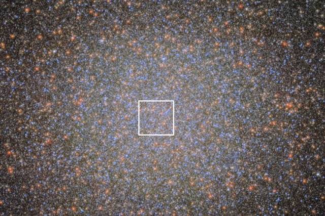 <p>A new colored ESA/Hubble image of Omega Centauri</p>