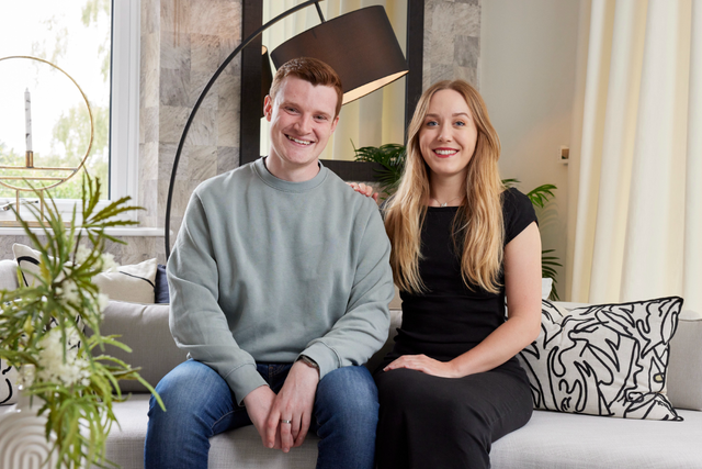 <p>Jack Robinson and Gemma Griffin got sick of every pay rise being wiped out by rent increases, so they’ve bought together </p>